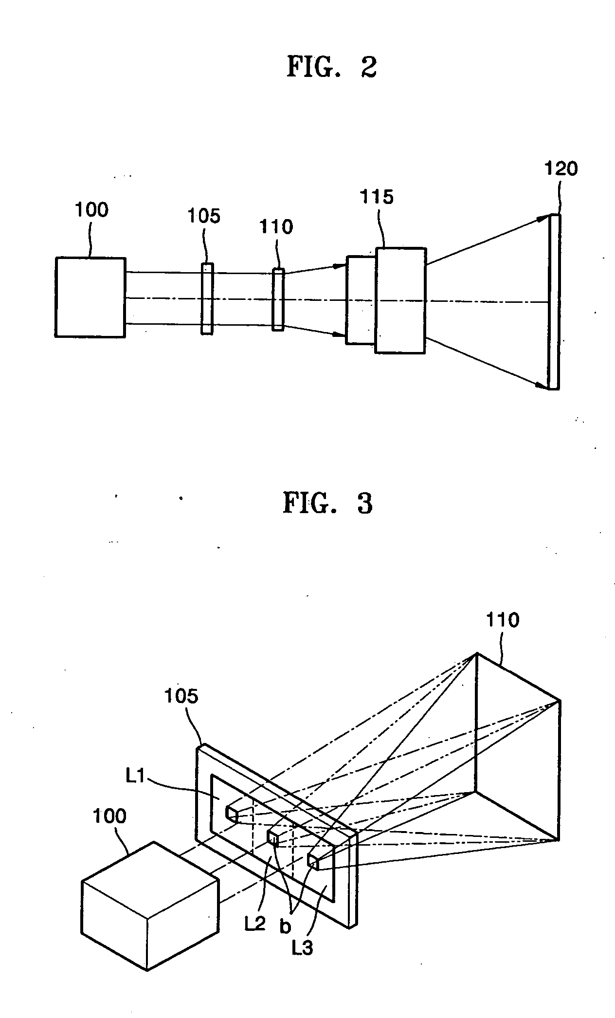 Illumination system eliminating laser speckle and projection TV employing the same