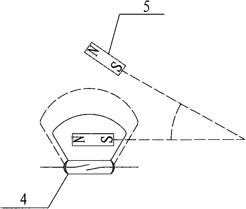 Sensor type door lamp control switch