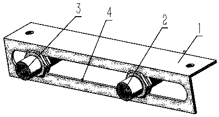 Dual-purpose limiting device for cake discharge and filtering cloth washing by grouping and pulling filtering plates of efficient filter press