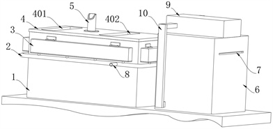 A color-fixing treatment equipment for anti-ultraviolet fabric based on padding process