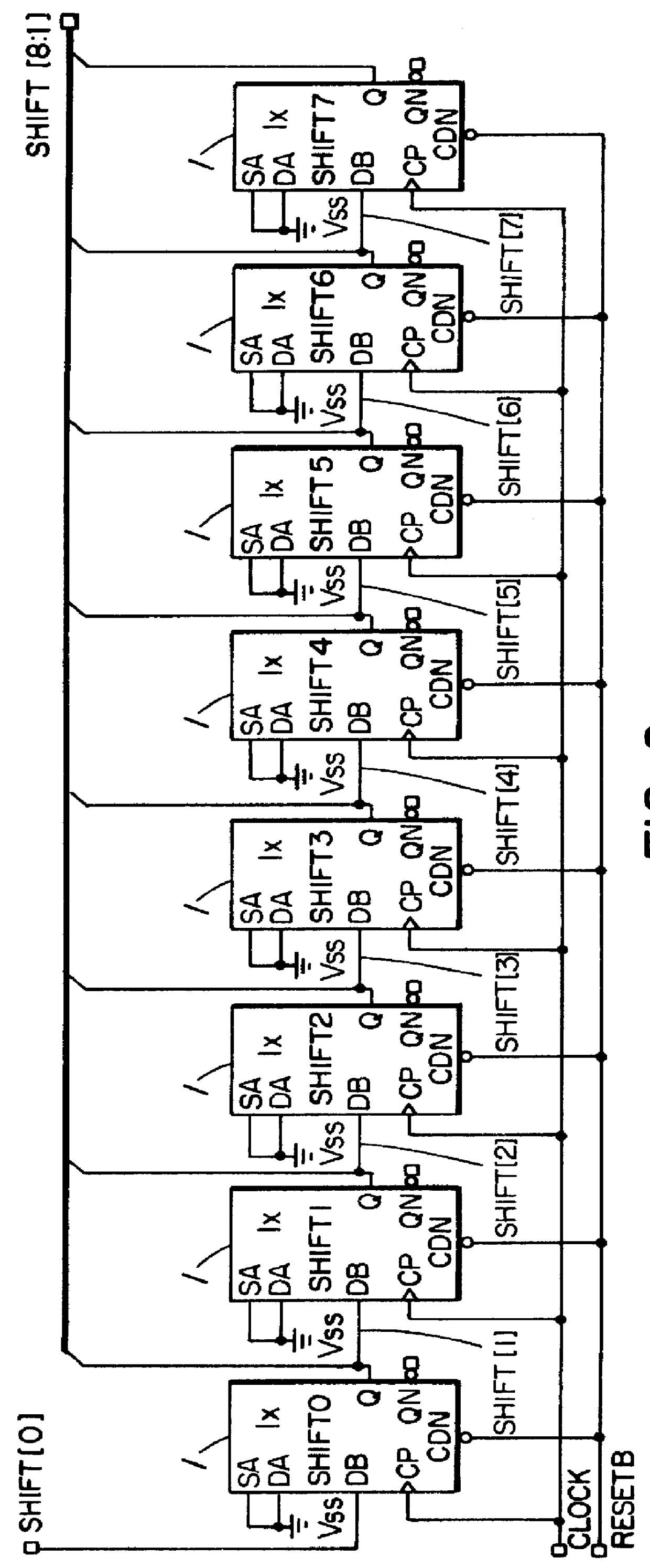 Serial to parallel converter enabled by multiplexed flip-flop counters