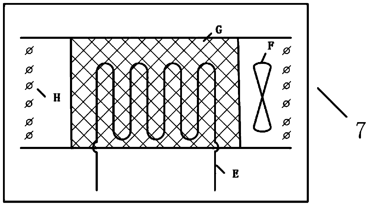 Water tank waste heat recovery heat pump water heater system with adsorption type heat storage device