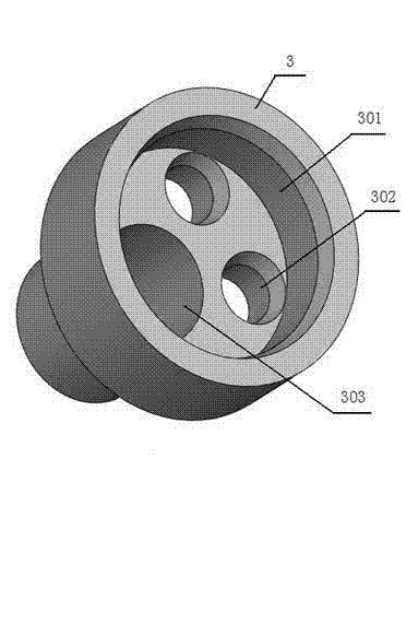 Assembling structure of fast-heating electric water heating device