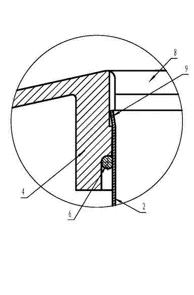 Assembling structure of fast-heating electric water heating device