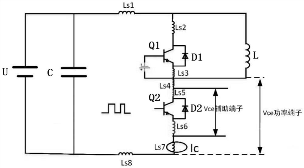IGBT double-pulse test method and system, IGBT control method and inverter controller
