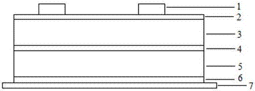 a kind of moo  <sub>3</sub> /mos  <sub>2</sub> /lif flexible heterojunction solar cell and its preparation method