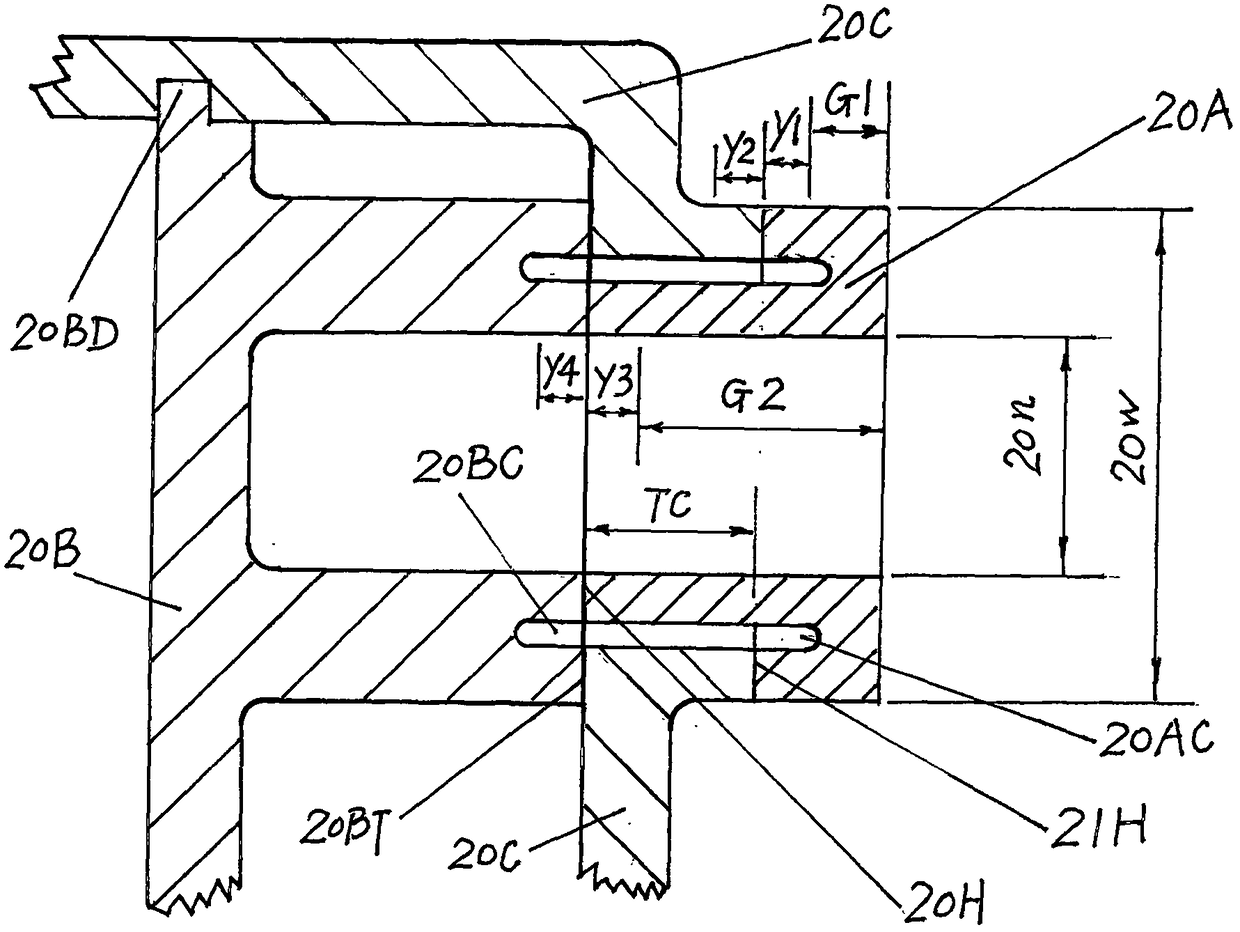 Spin friction welding structure assembly, internal combustion engine cylinder cover provided with structure assembly, cylinder cover and cylinder body alloying part and mechanical device