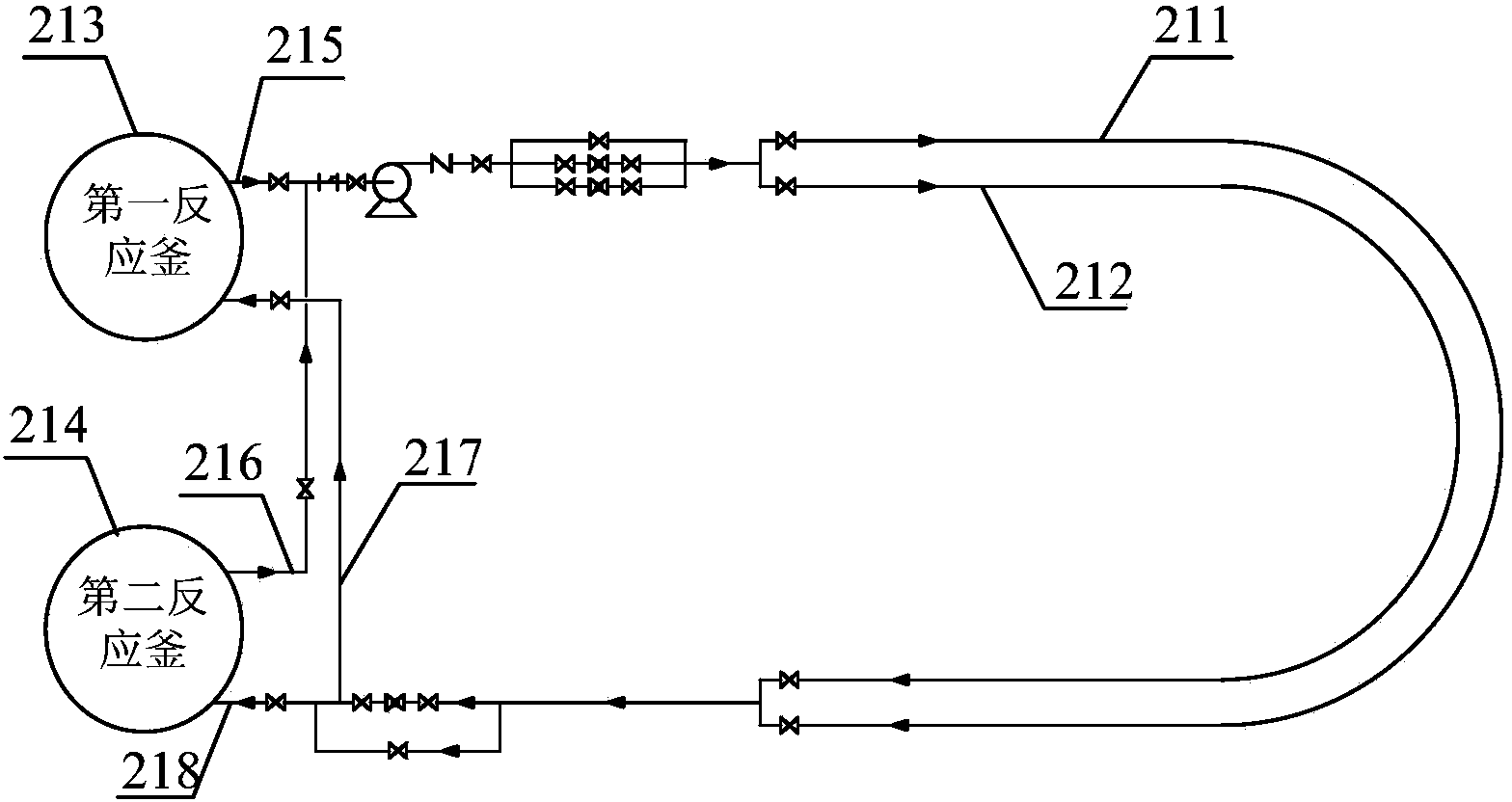 High-pressure nitrogen gas power ring road system