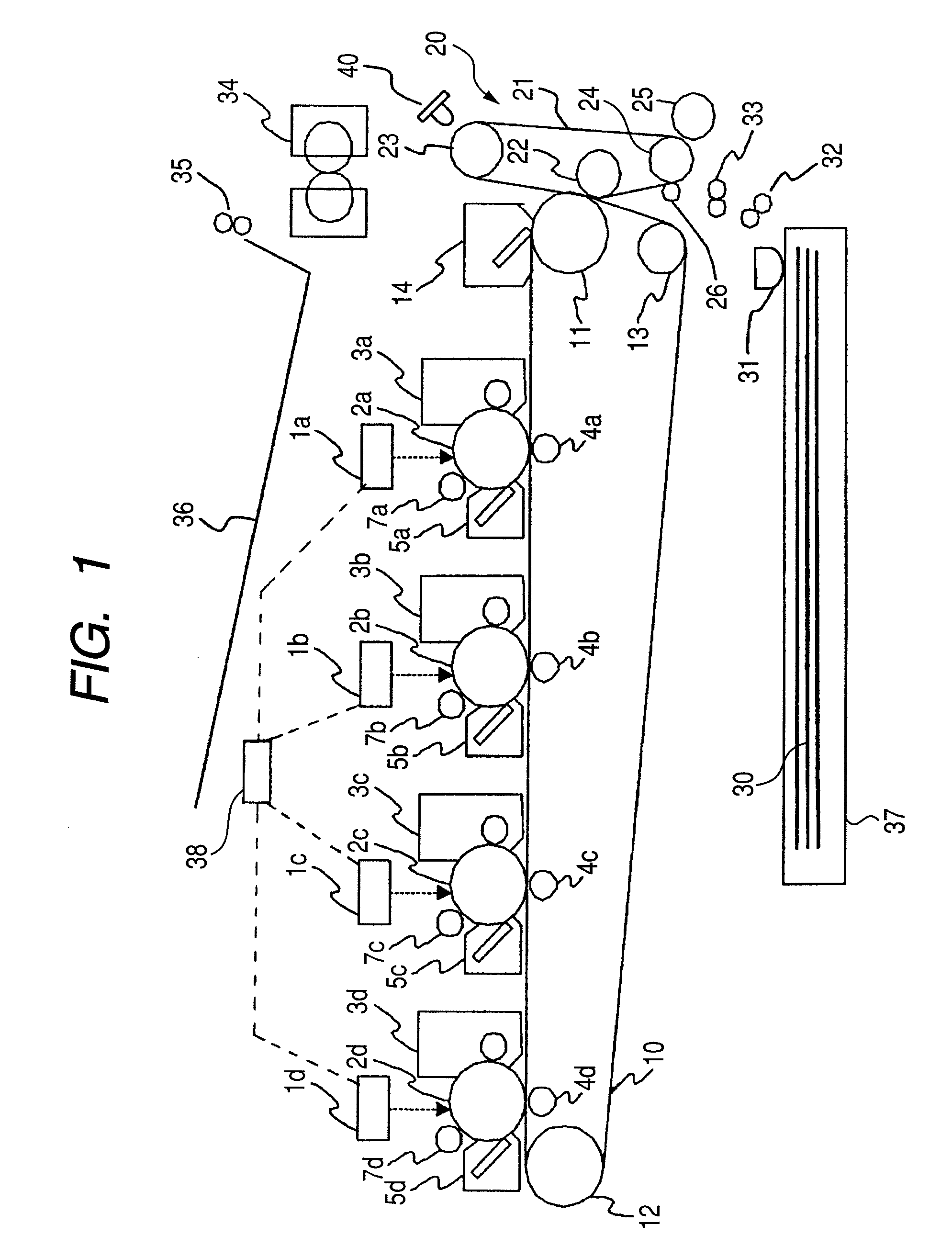 Image forming apparatus for marginless printing