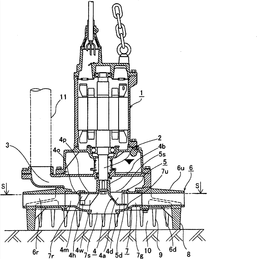 Underwater aeration device