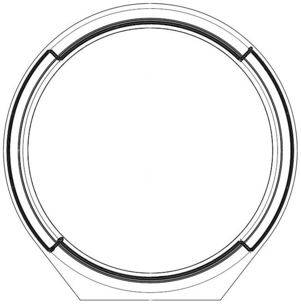 Method and manufacturing method based on reinforced concrete special-shaped pipe culvert design