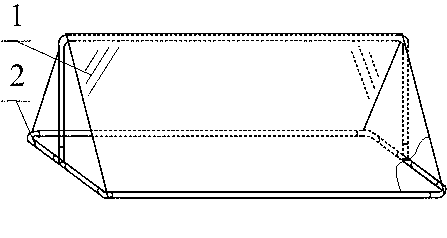 Large-scale grouper breeding device employing large outdoor fish pond