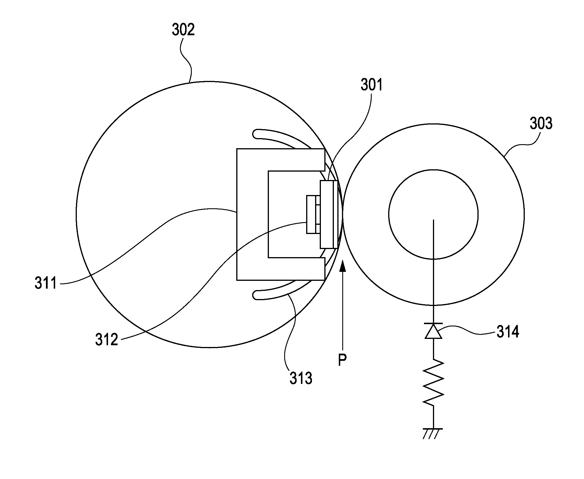 Energization control device and image forming apparatus