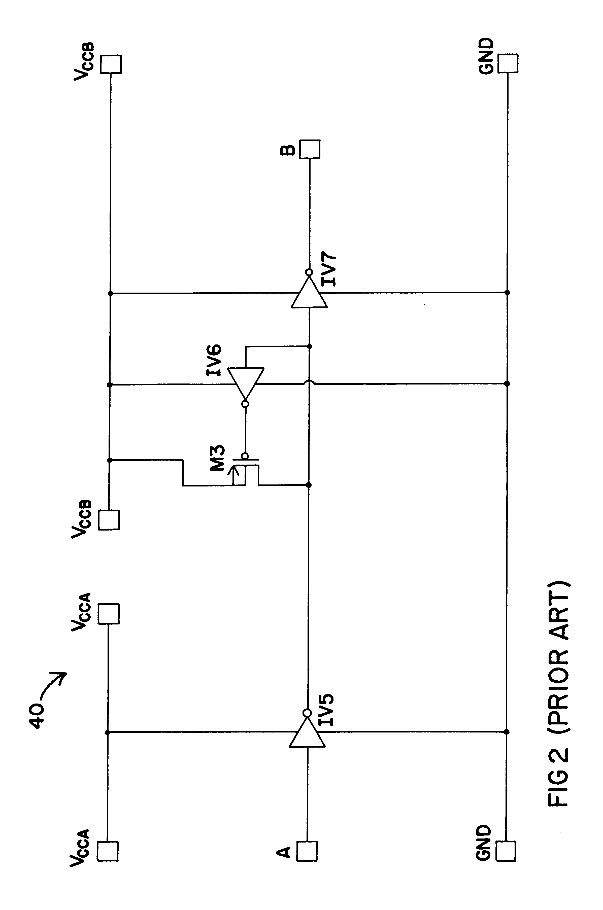 Power-on reset circuit for dual-supply system