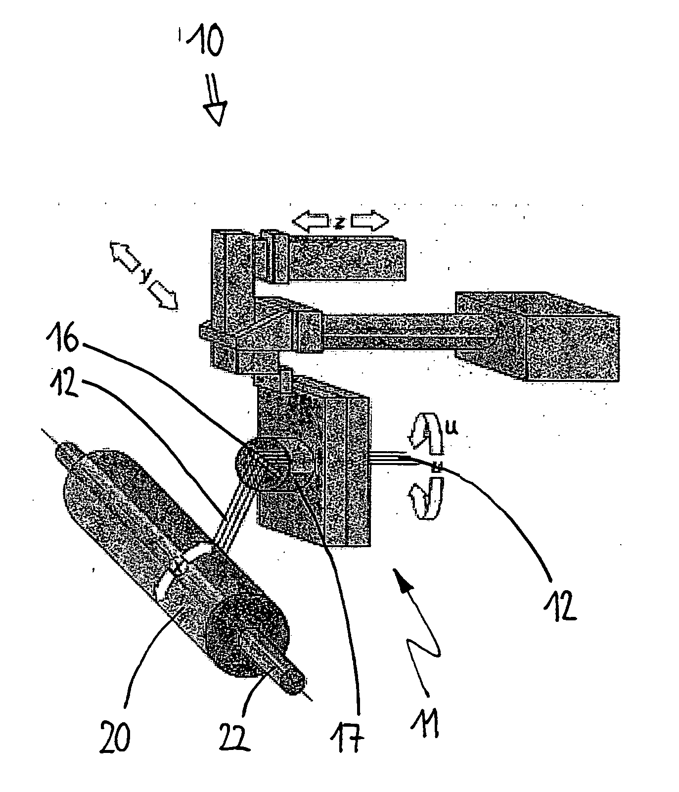 System for separating and linking composite fibers