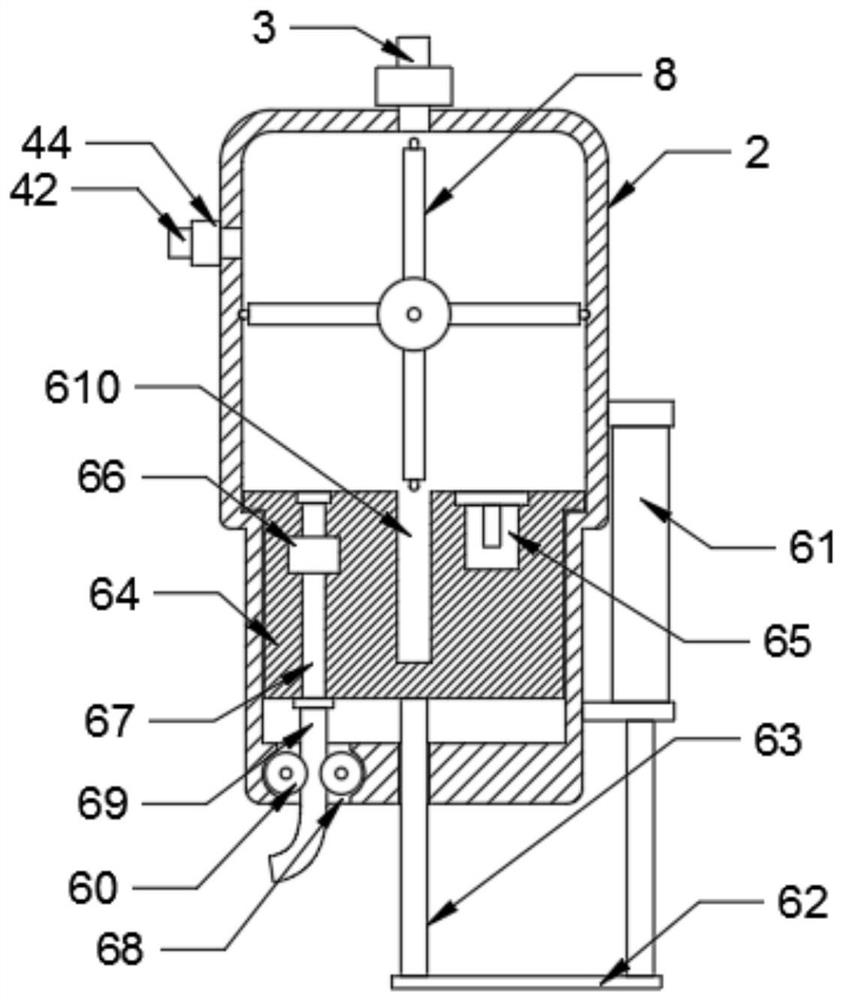 Hydrogen impurity removal device based on hydrogen refueling station