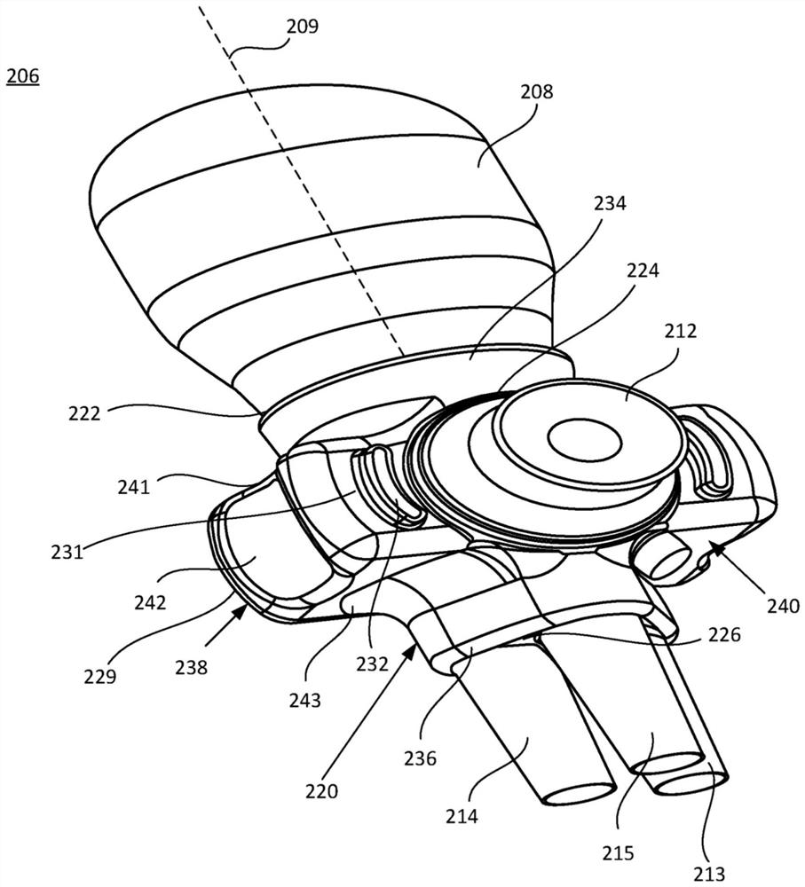 Inflatable penile prosthesis and pump assembly for a penile prosthesis having an outer protective casing