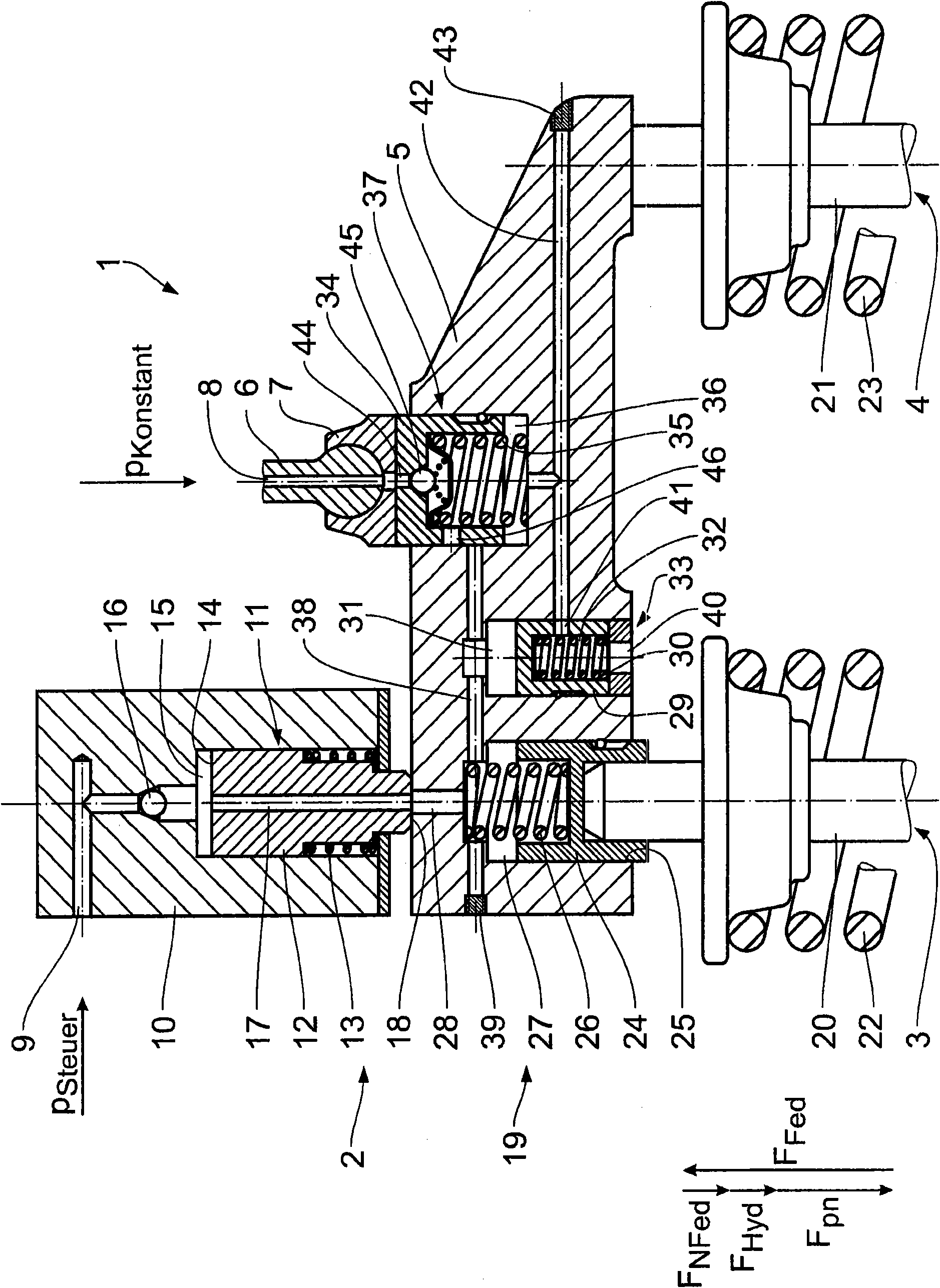 Combustion engine with a motor brake device and a valve lash adjusting mechanism