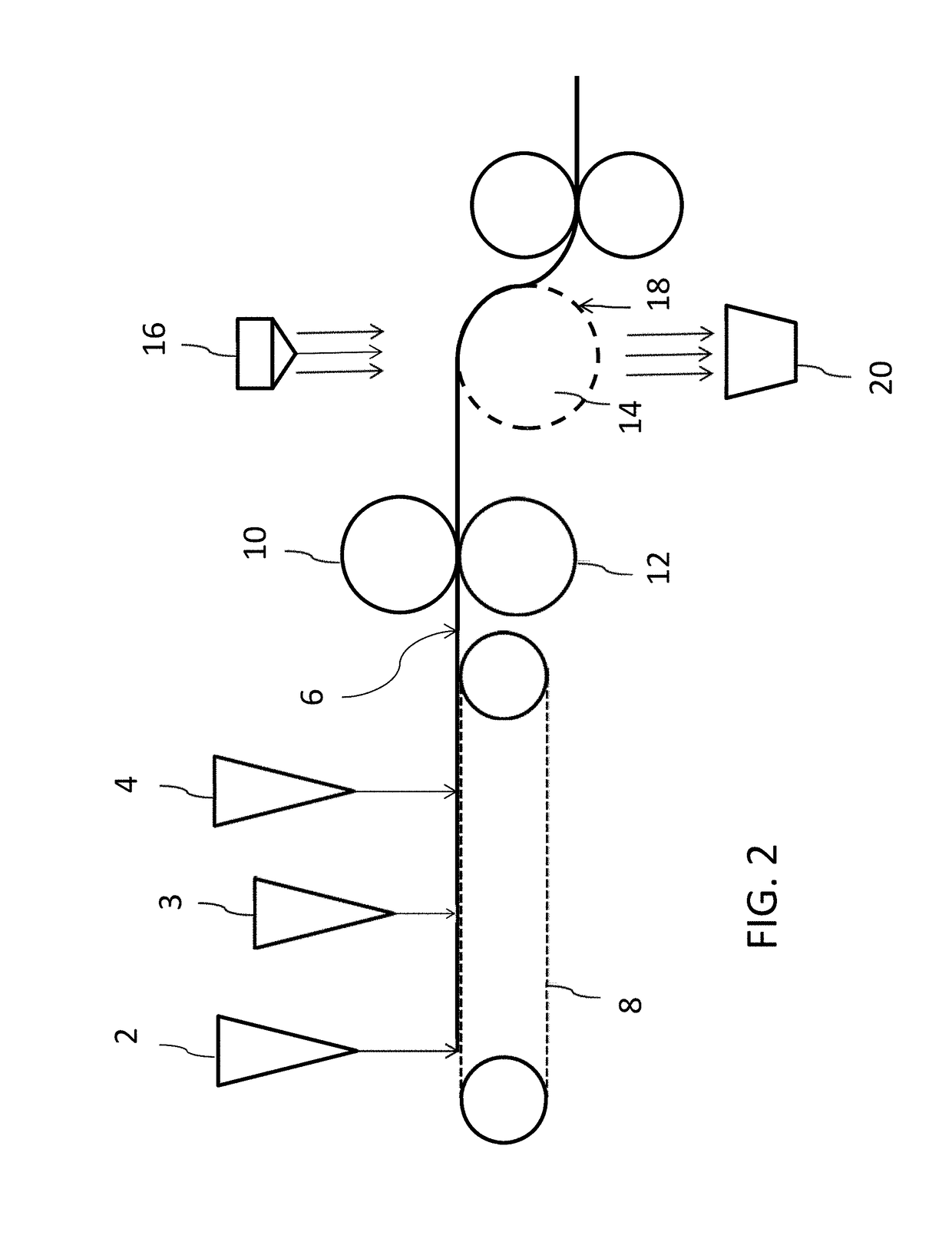 Multi-denier hydraulically treated nonwoven fabrics and method of making the same