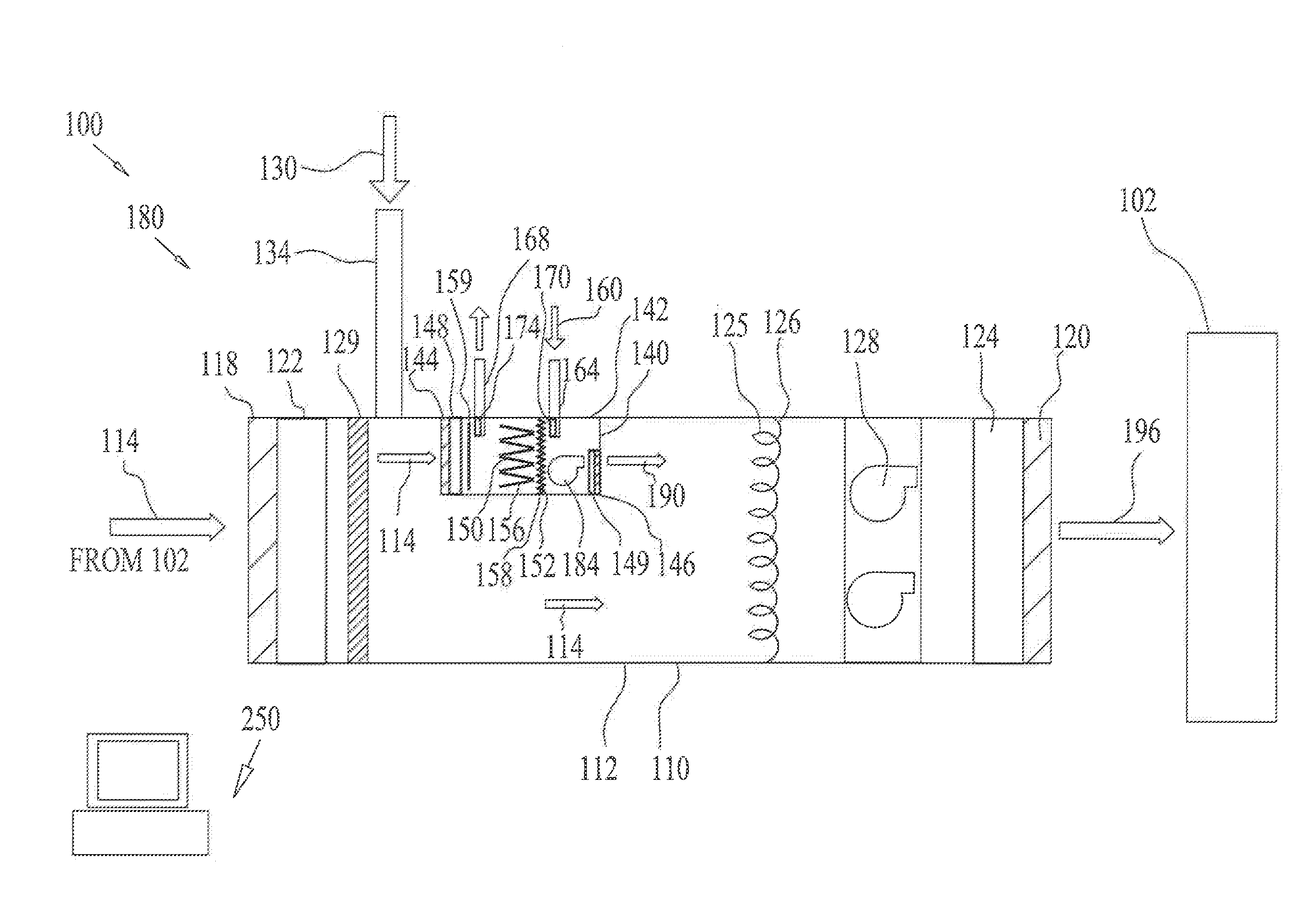 Air handling system with integrated air treatment