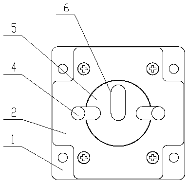 Positioning device for rotary protective cover