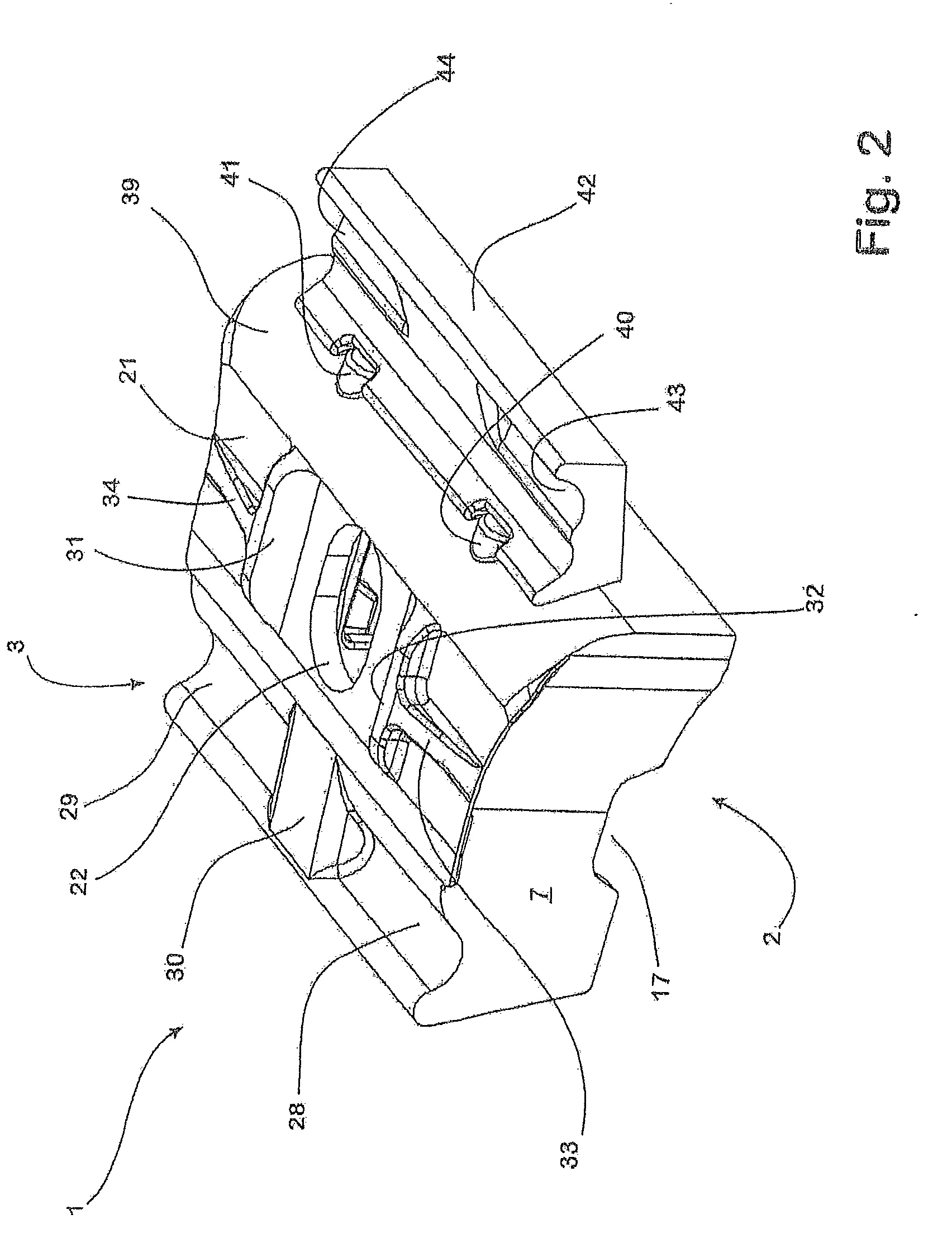 Guide plate for a system for fastening a rail to a substrate, and a system comprising a guide plate of this type