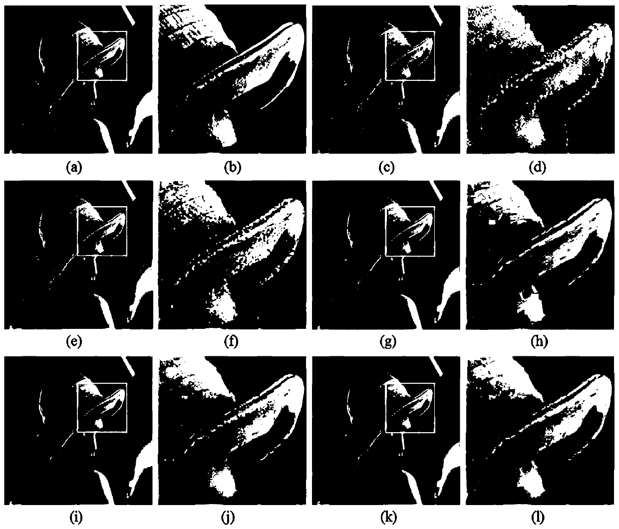 Statistical Compressed Sensing Image Reconstruction Method Based on Hierarchical Gaussian Mixture Model