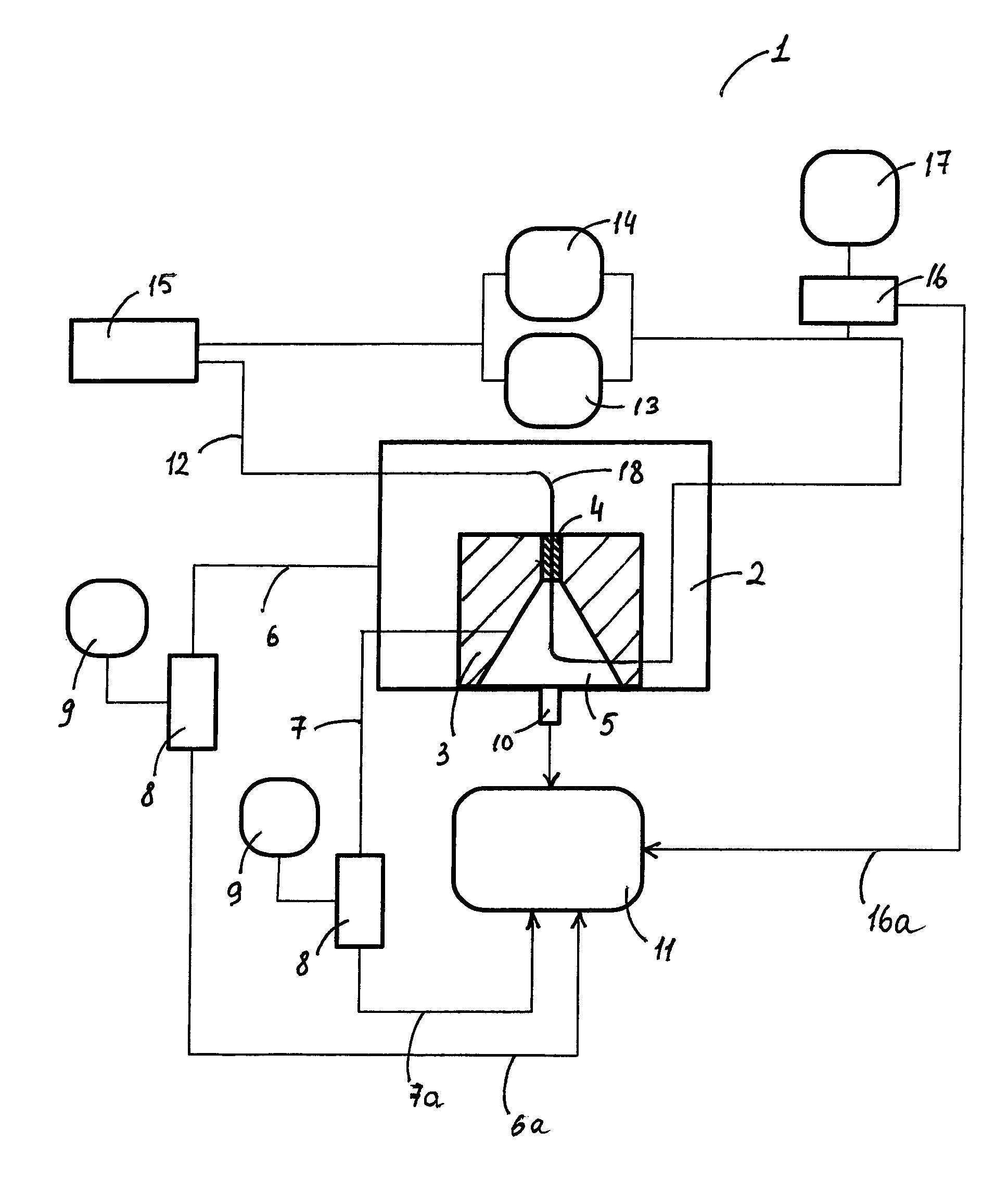 Apparatus and method for simulating arterial blood flow under various pressure conditions