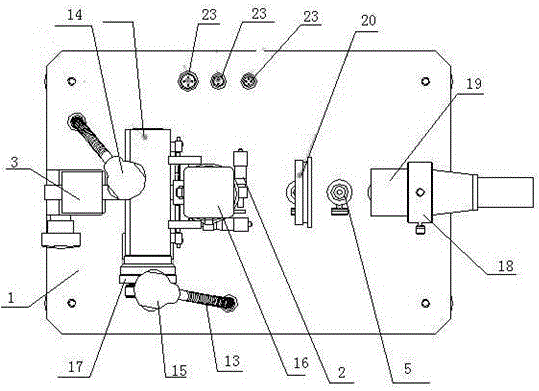 Network Newton's rings experiment instrument based on laser parallel optical pipes