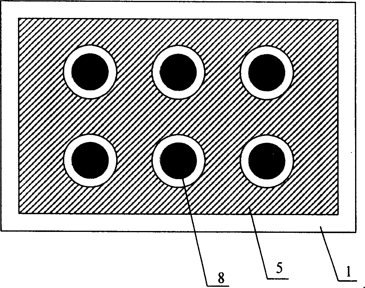 Panel display having integrated vertical groove type cathode structure and its manufacturing technology