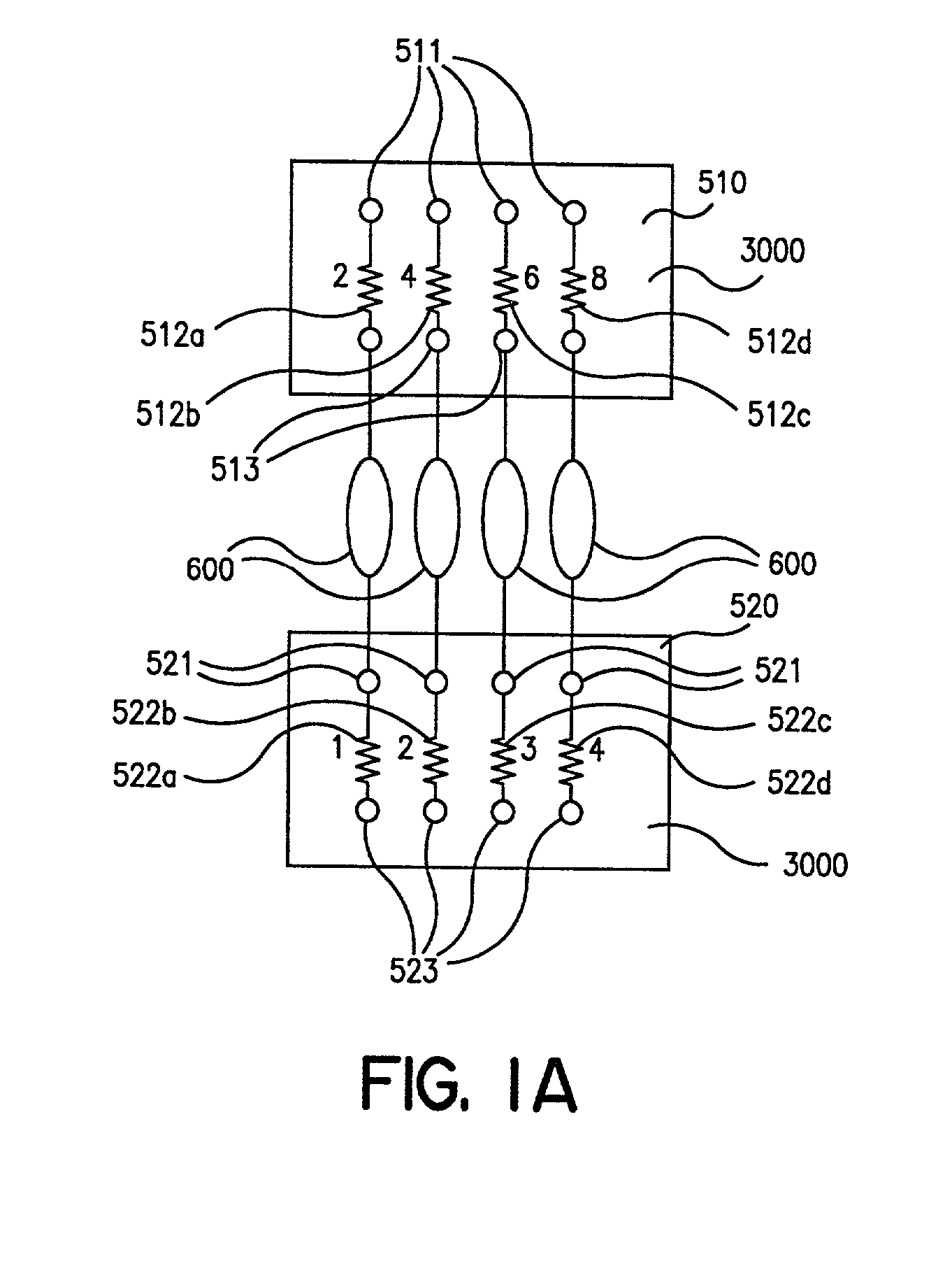 Parallel flow reactor having variable composition