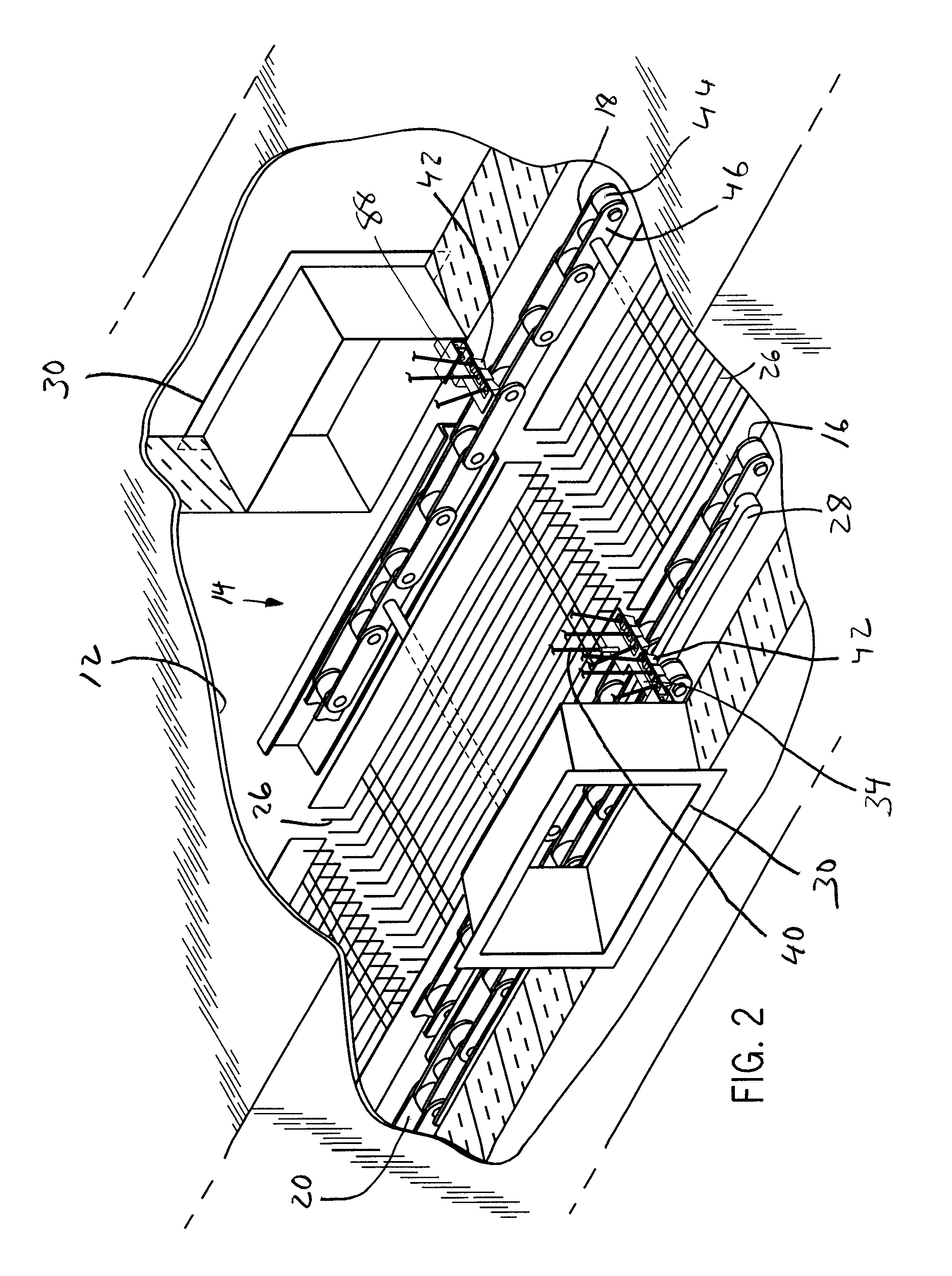 Conveyor chain lubrication system