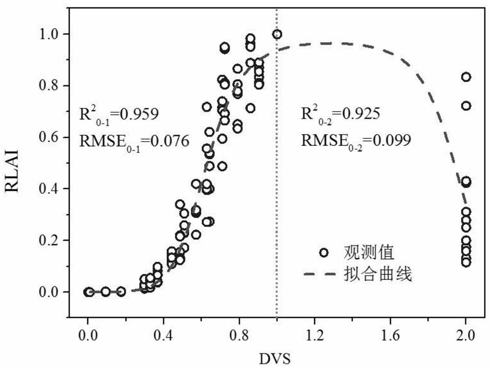 Prediction method of sunflower leaf area index growth based on the influence of salt and nitrogen