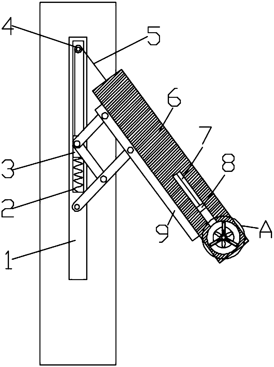 Magnetic adjustment type upper suspension window