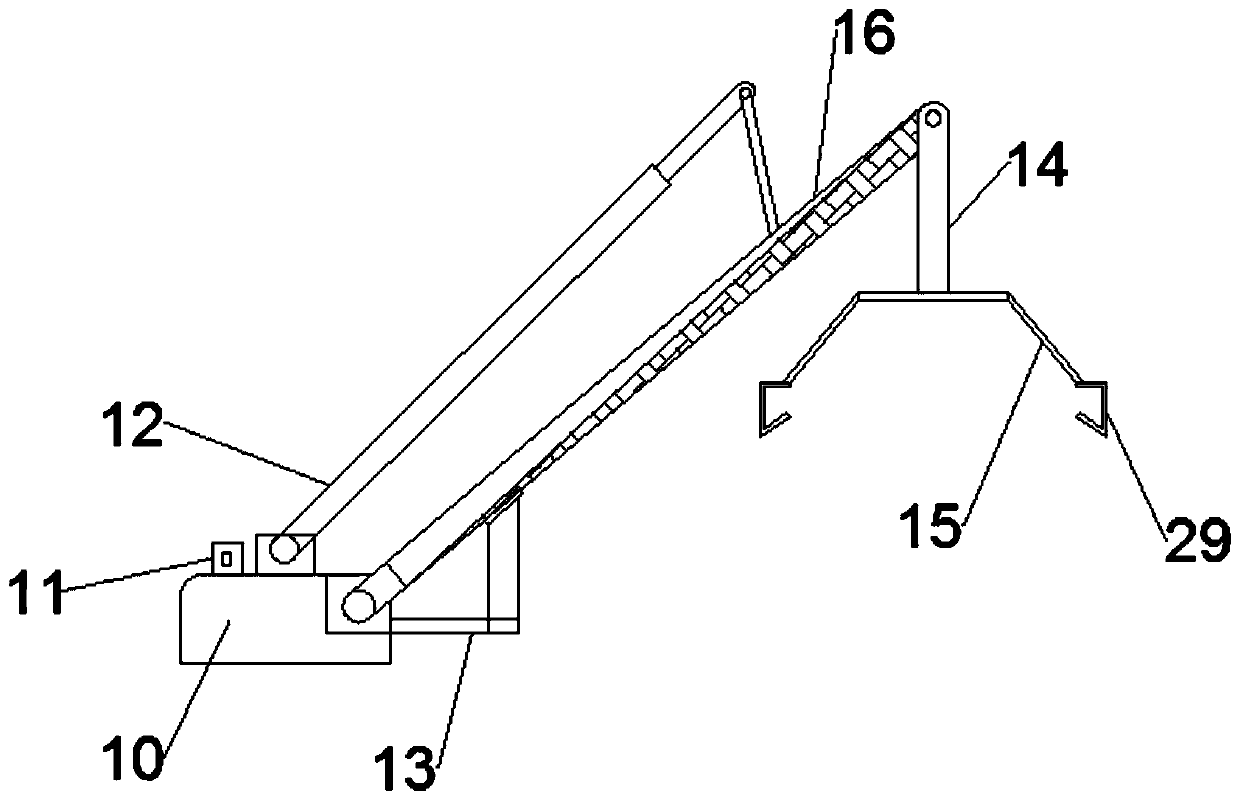 A length-adjustable hoisting support beam