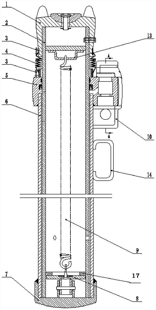 Modular single hydraulic prop