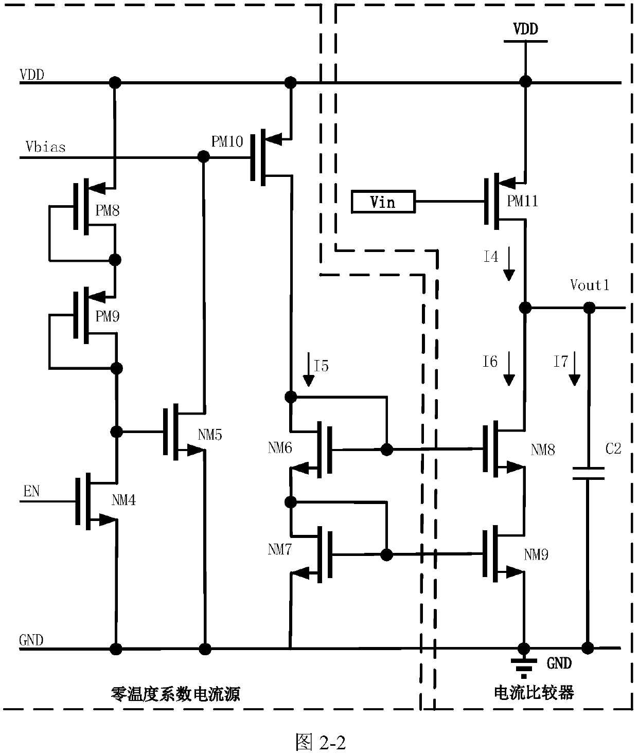 Current comparison circuit for overvoltage protection