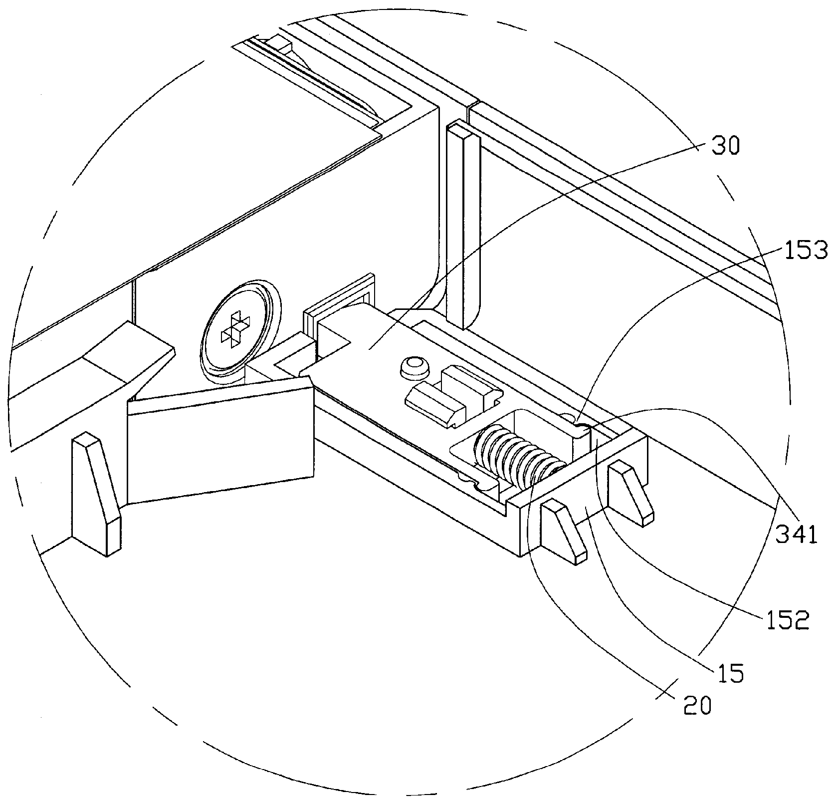 Mounting apparatus for storage device