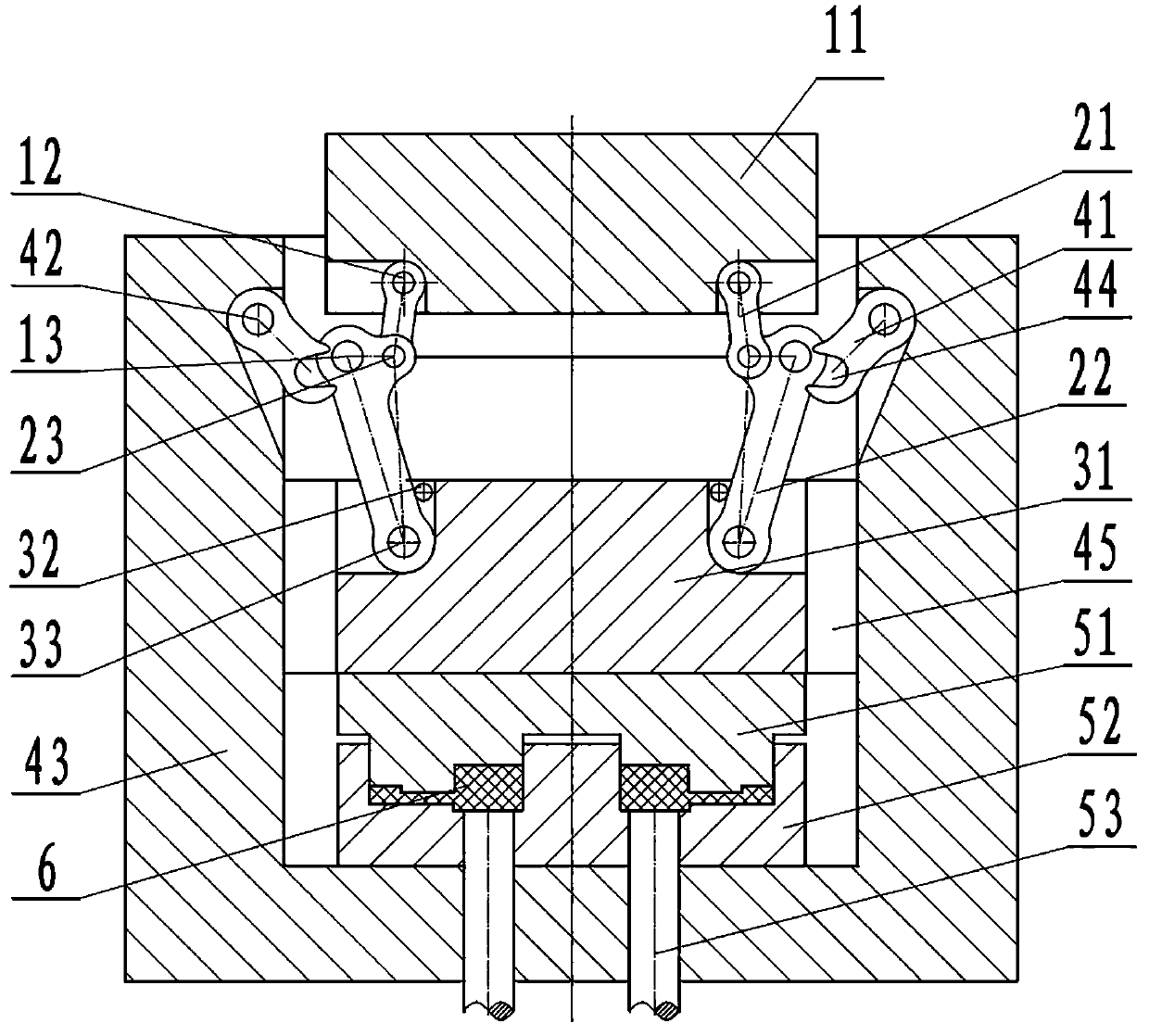 Liquid Die Forging Device and Its Supercharging Mechanism