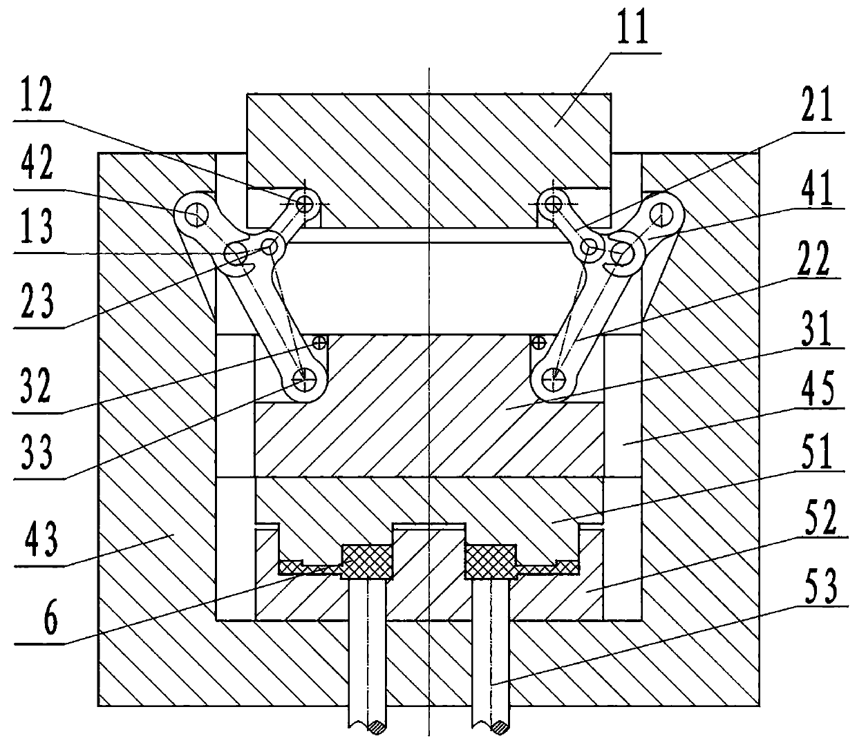 Liquid Die Forging Device and Its Supercharging Mechanism
