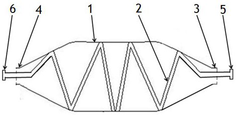 Heat-pipe-type drum drying bin