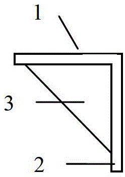 Combined vibration isolation base with hollow webs