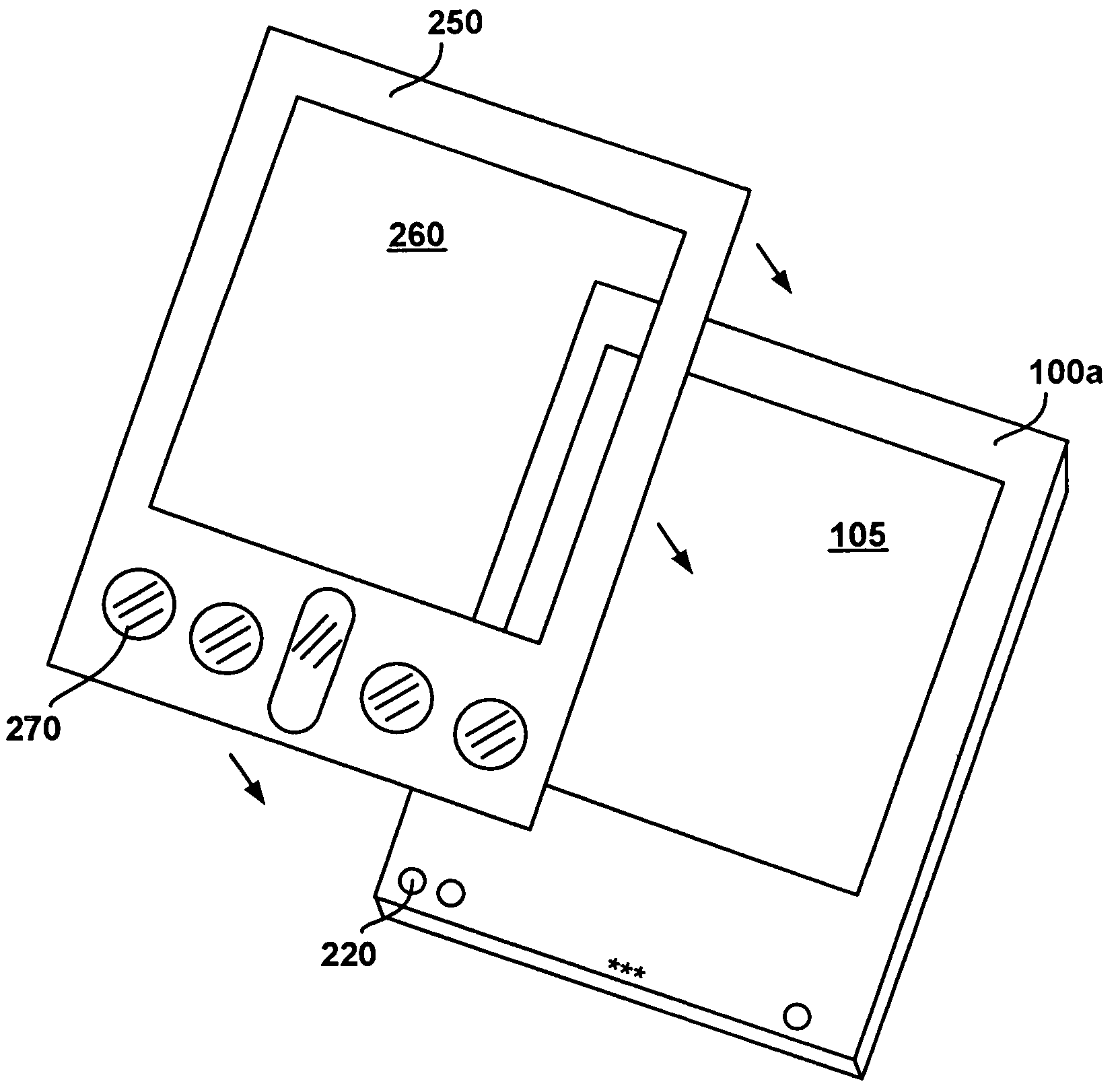 Integrated removable functional faceplate for portable computer system