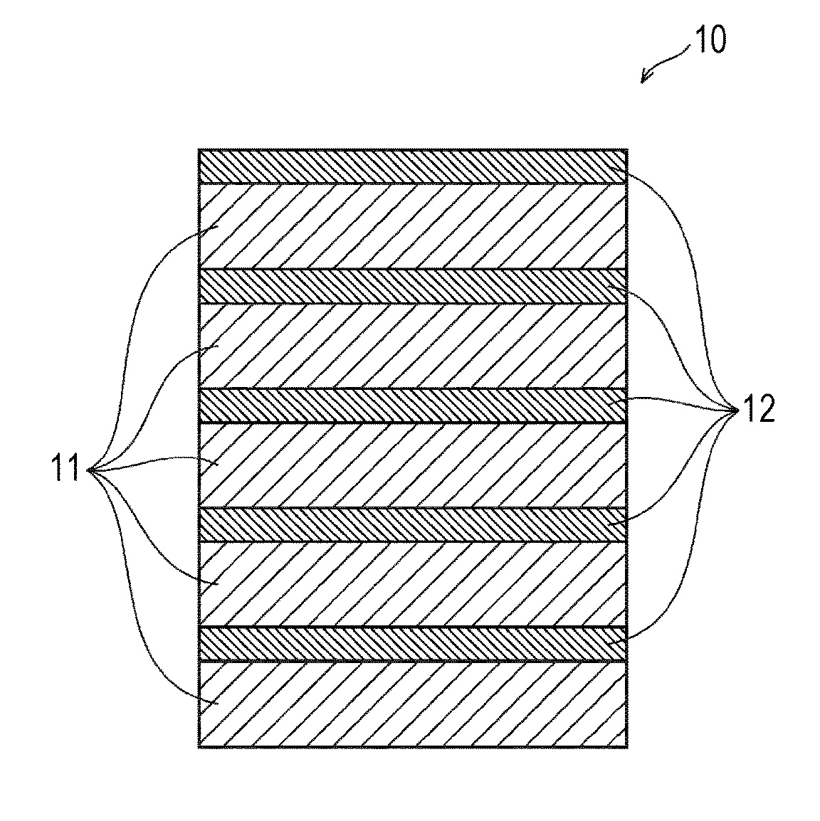 Gas barrier film, film substrate provided with gas barrier film, and electronic device including the film substrate