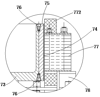 Arc-shaped motor-driven numerical control electric screw press