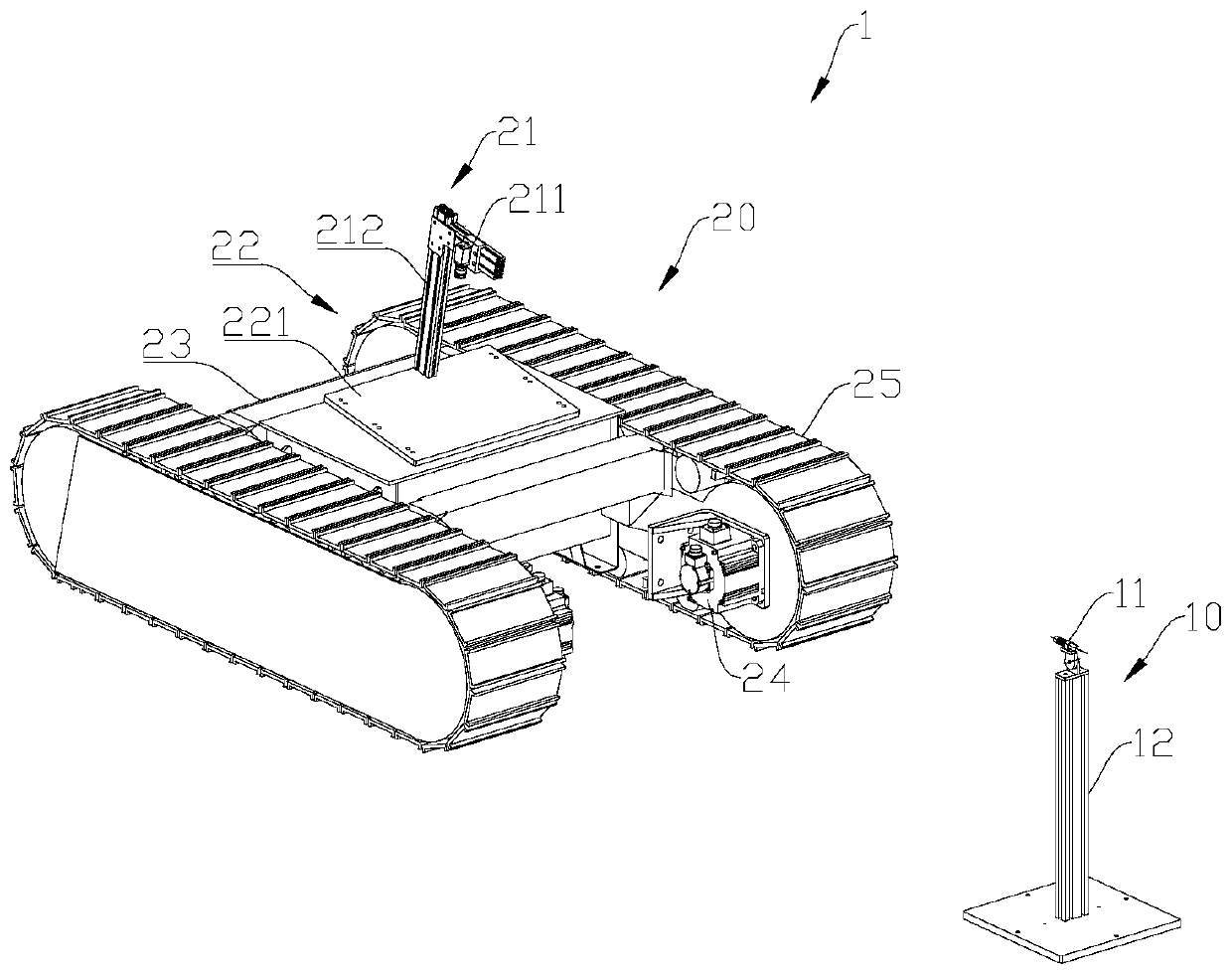 Offset calculation method and device, automatic driving control method and traveling mechanism