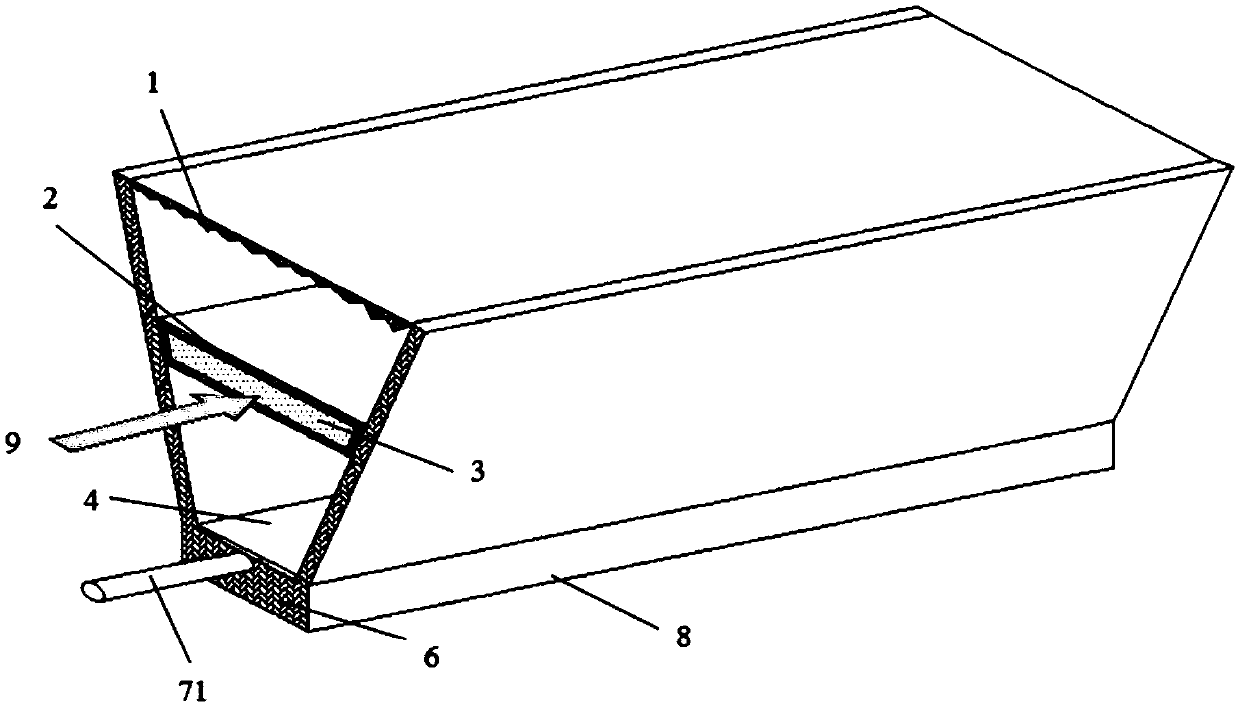 Solar electric heating combined supply system for greenhouse