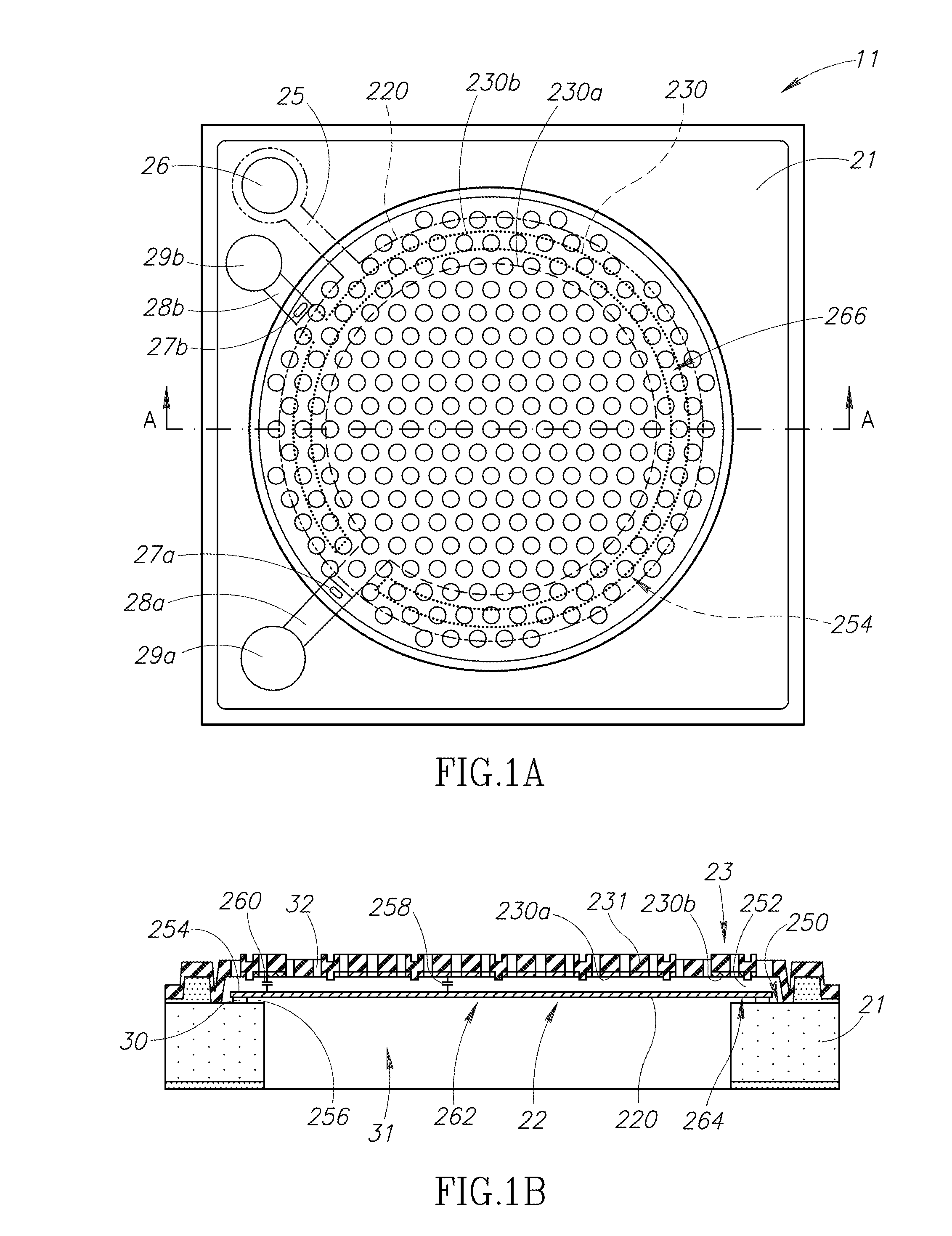 Acoustic transducer and interface circuit