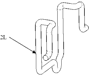 Safety airbag clamping device mounted on automotive steering wheel