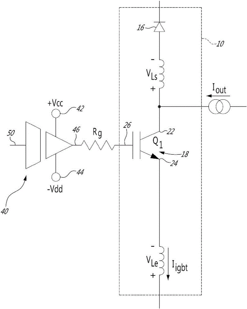 Power converter configured for limiting switching overvoltage
